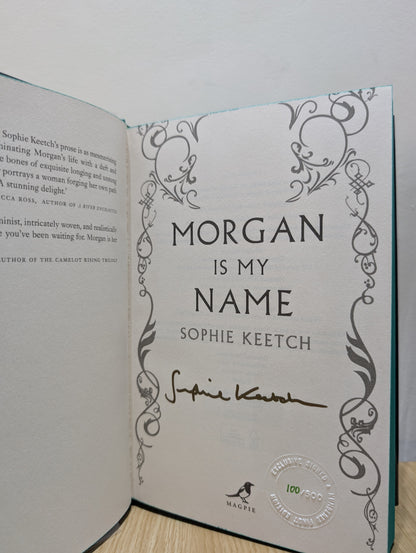 Morgan Is My Name; Le Fay (Signed First Edition Set with sprayed edges)