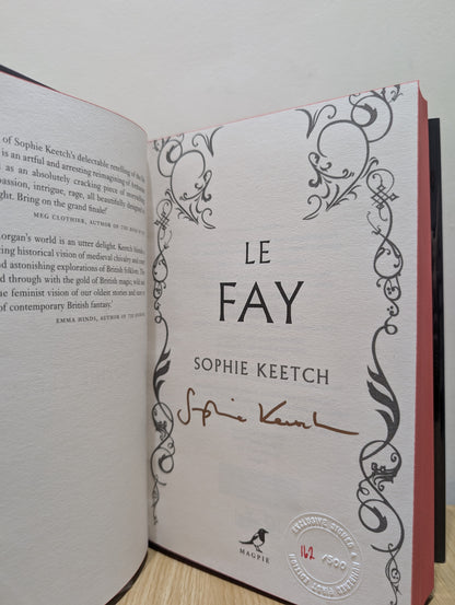 Morgan Is My Name; Le Fay (Signed First Edition Set with sprayed edges)