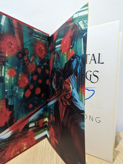 Immortal Longings (Flesh and False Gods 1) (Signed First Edition with sprayed edges)