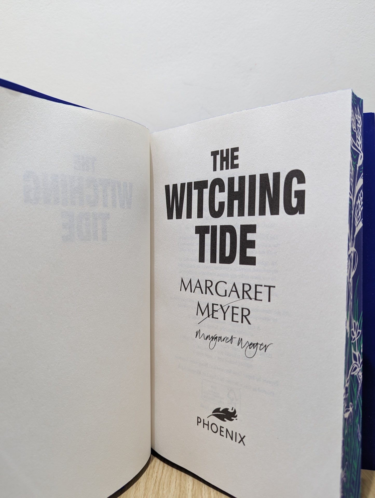 The Witching Tide (Signed First Edition with sprayed edges)