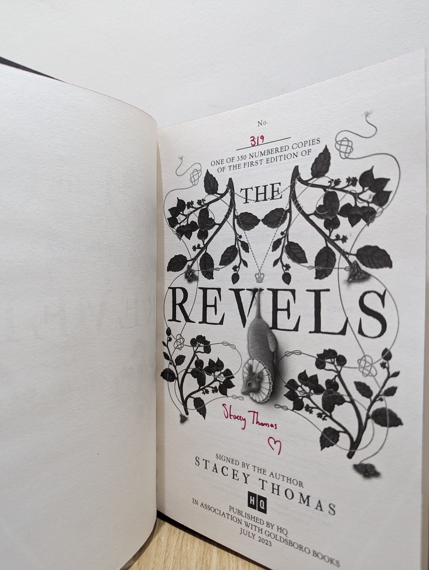 The Revels (Signed First Edition with sprayed edges)