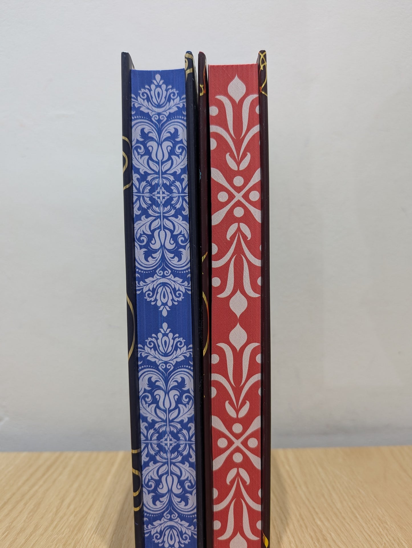 The Nightingale and the Falcon 1-2: The Judas Blossom; The Blood Dimmed Tide (Signed First Edition with sprayed edges)