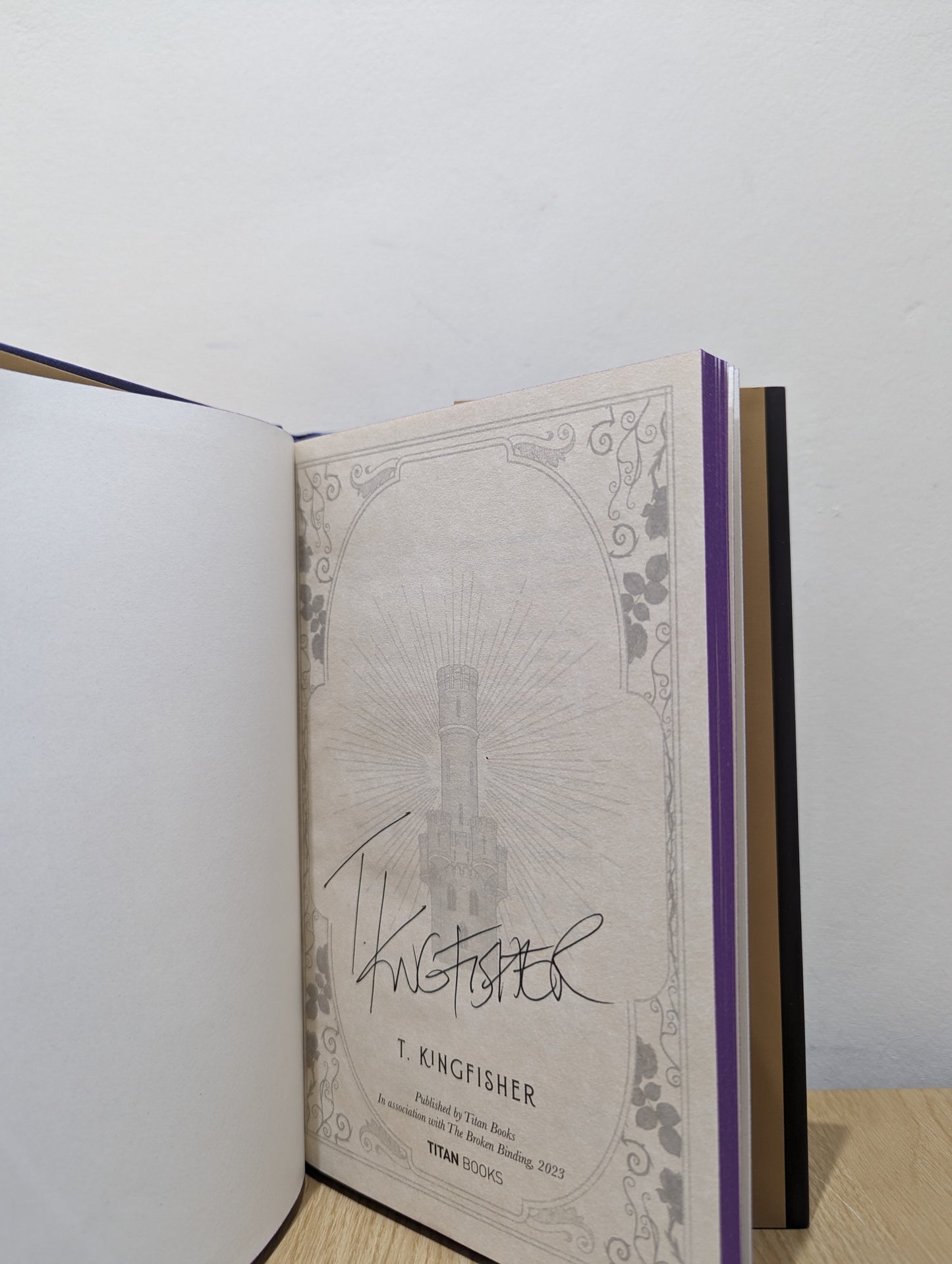 Thornhedge (Signed First Edition with sprayed edges)