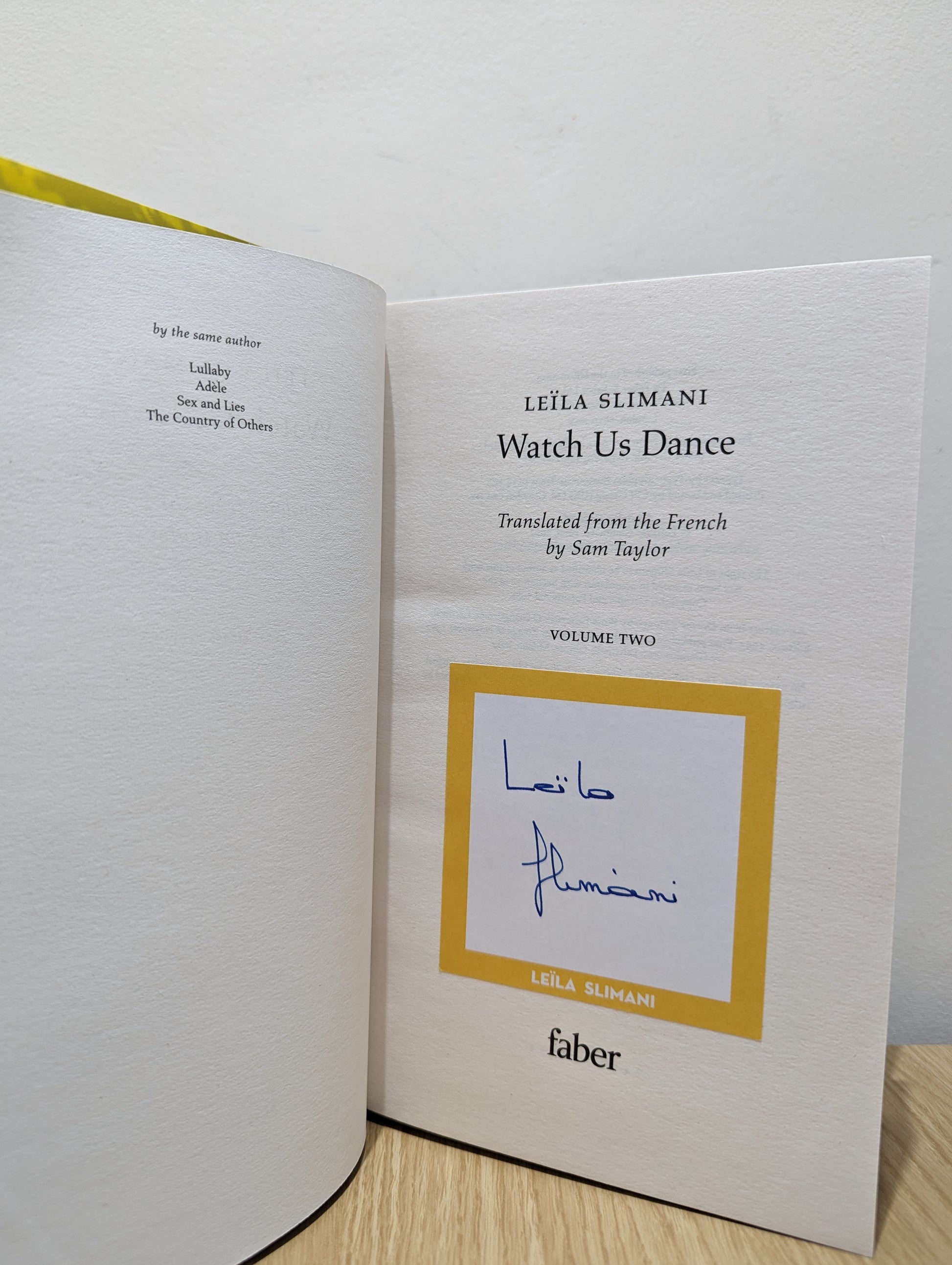 Watch Us Dance (Signed First Edition)