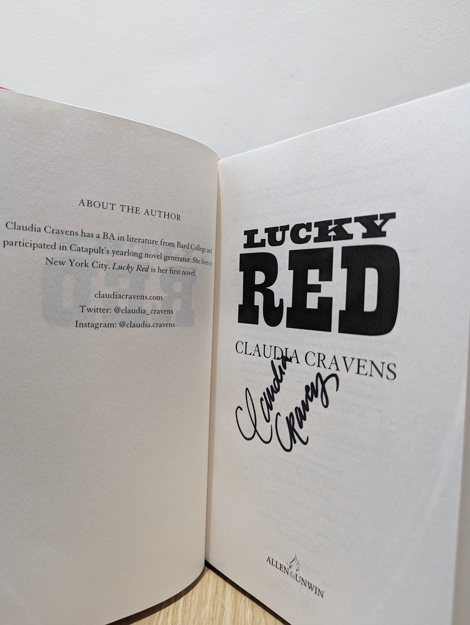 Lucky Red (Signed First Edition)