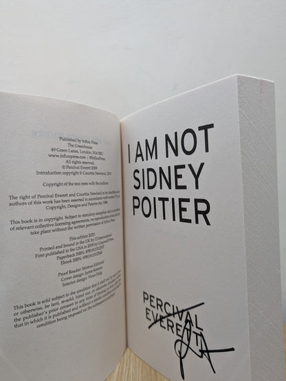 I Am Not Sidney Poitier (Signed UK First Edition)