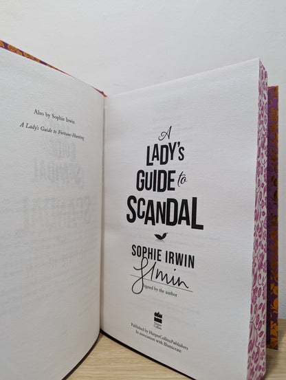 A Lady's Guide to Scandal (Signed Special Edition with sprayed edges)