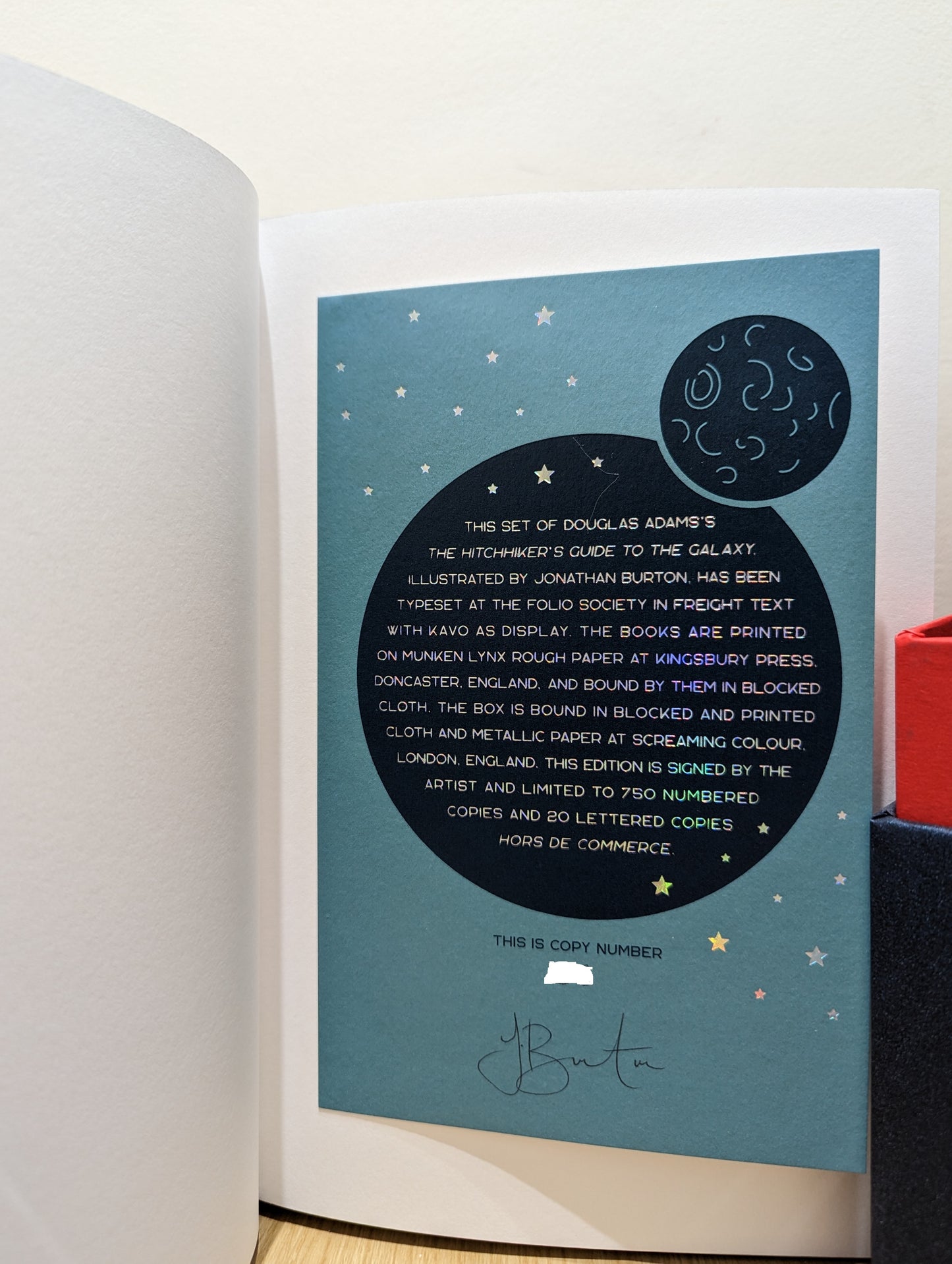 The Hitchhiker's Guide to the Galaxy (Folio Limited Edition)