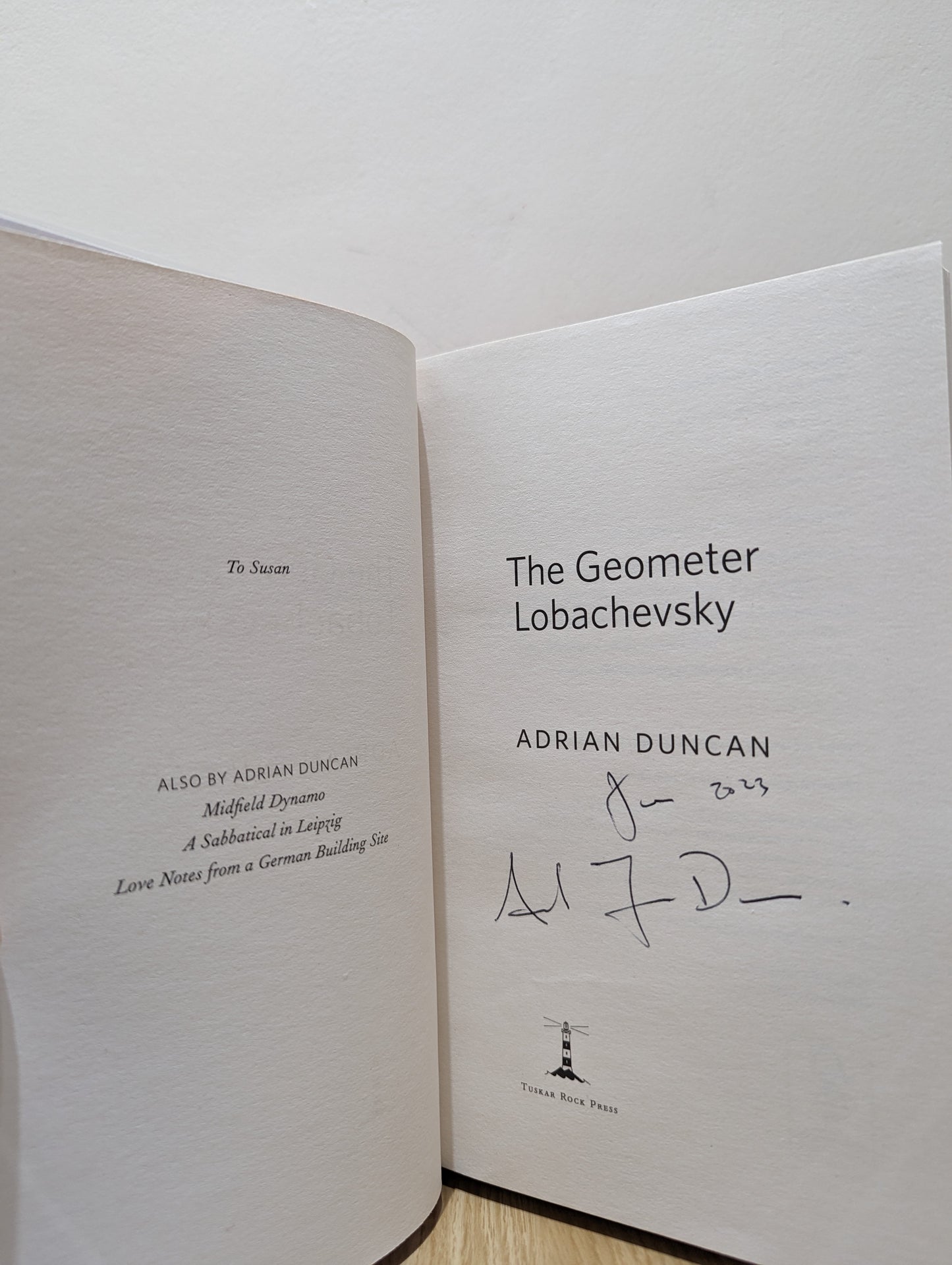 The Geometer Lobachevsky (Signed First Edition)