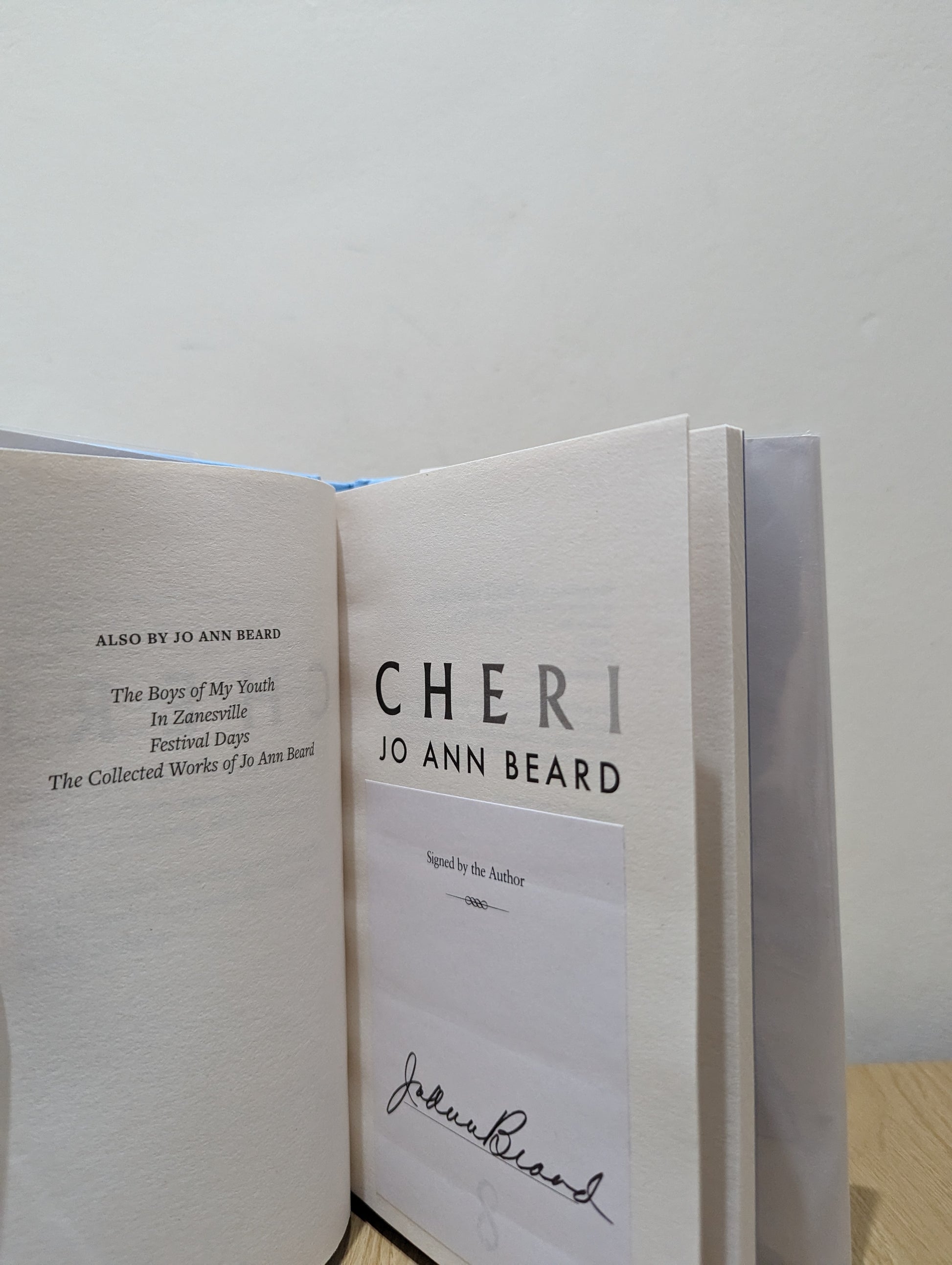 Cheri (Signed Bookplate)