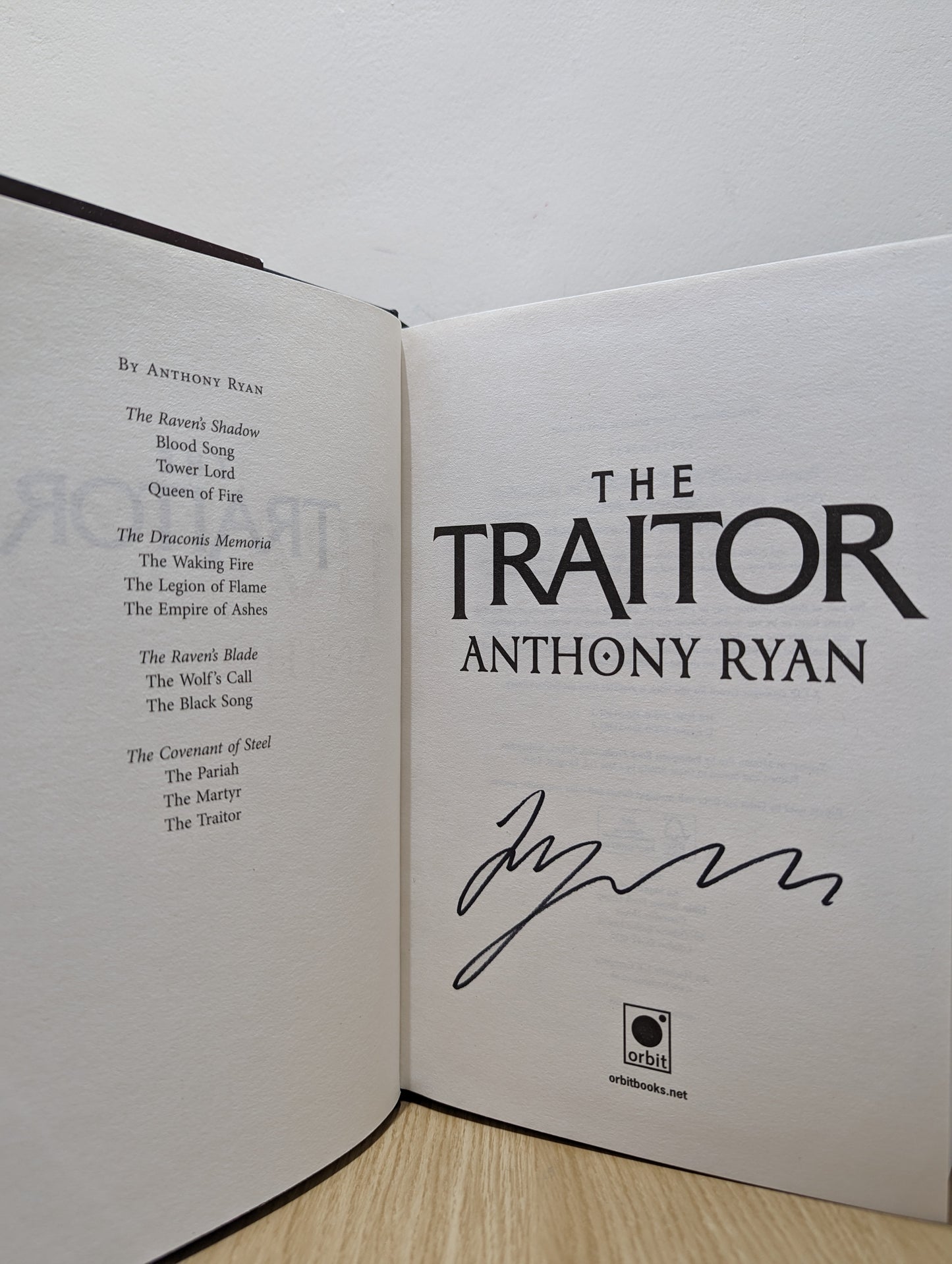 The Traitor (Signed First Edition)