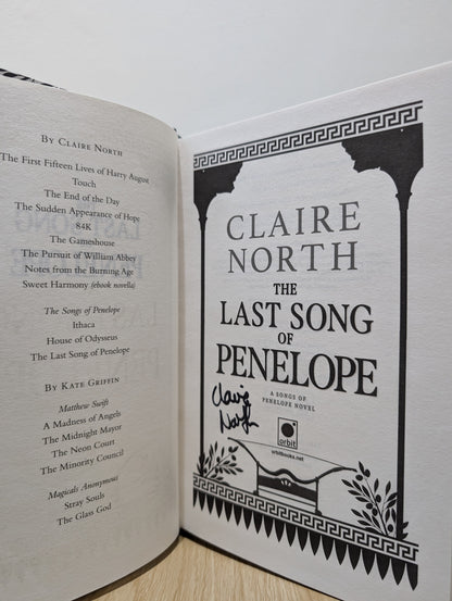 The Songs of Penelope Series 1-3: Ithaca; House of Odysseus; The Last Song of Penelope (Signed First Set)