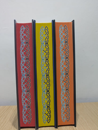 Gael Song 1-3: The Children of Gods and Fighting Men; Words of Kings and Prophets; The Land of the Living and the Dead (Signed Numbered First Edition with sprayed edges)