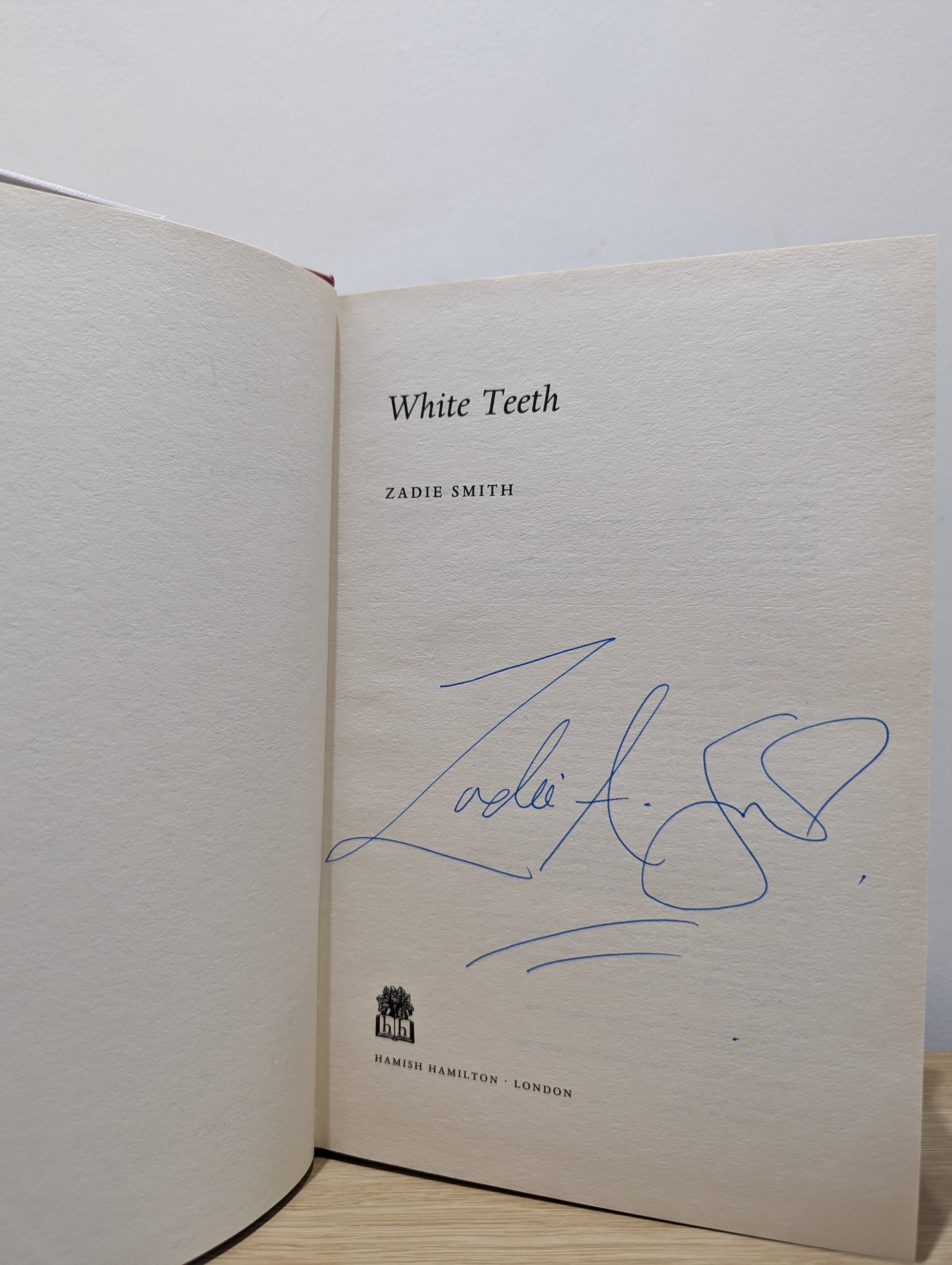 White Teeth (Signed First Edition)