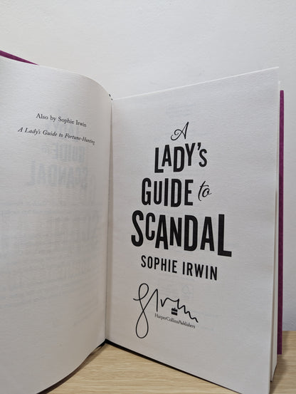 A Lady's Guide to Scandal (Signed First Edition)