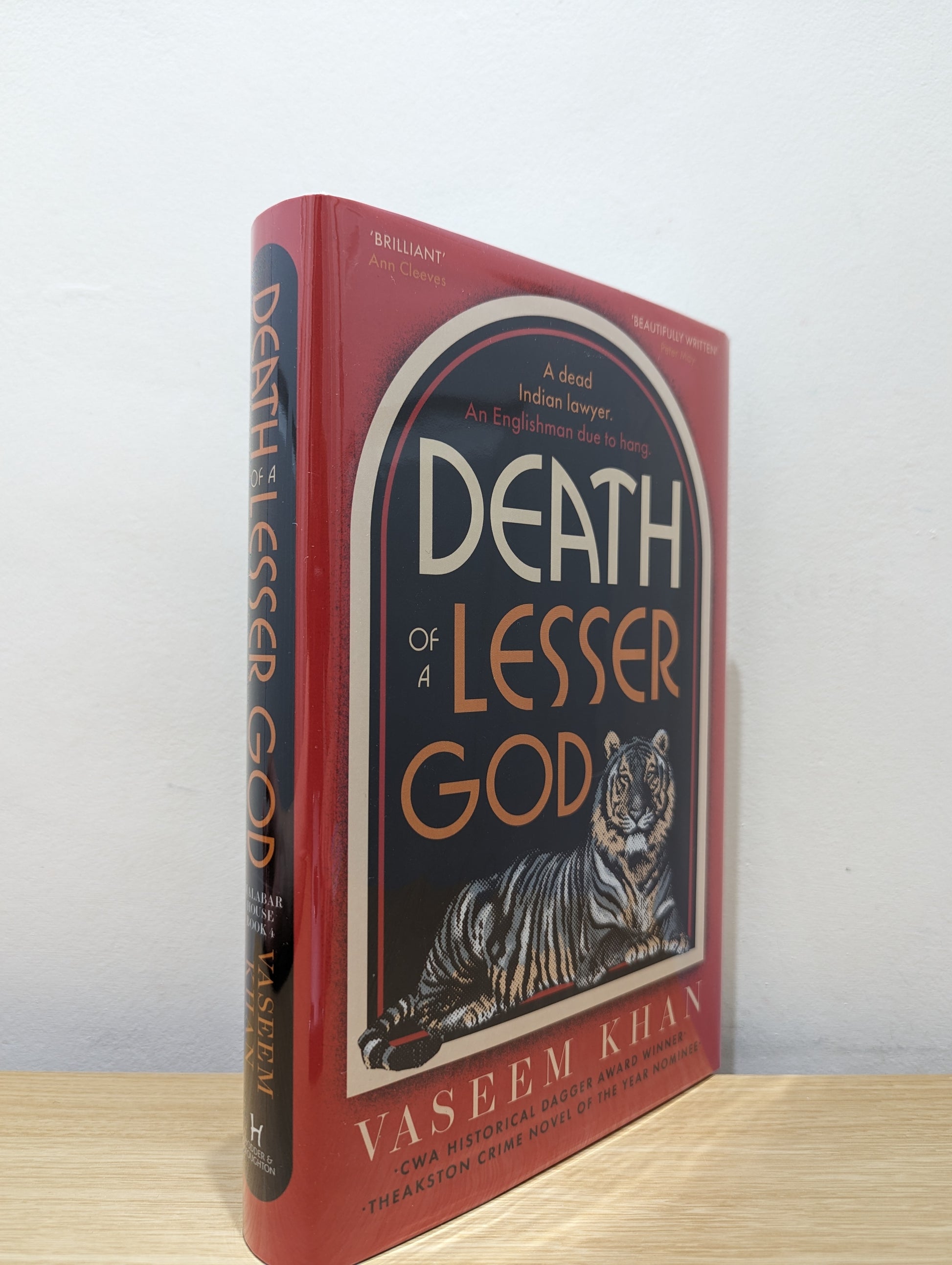 Death of a Lesser God (Malabar House) (Signed First Edition)