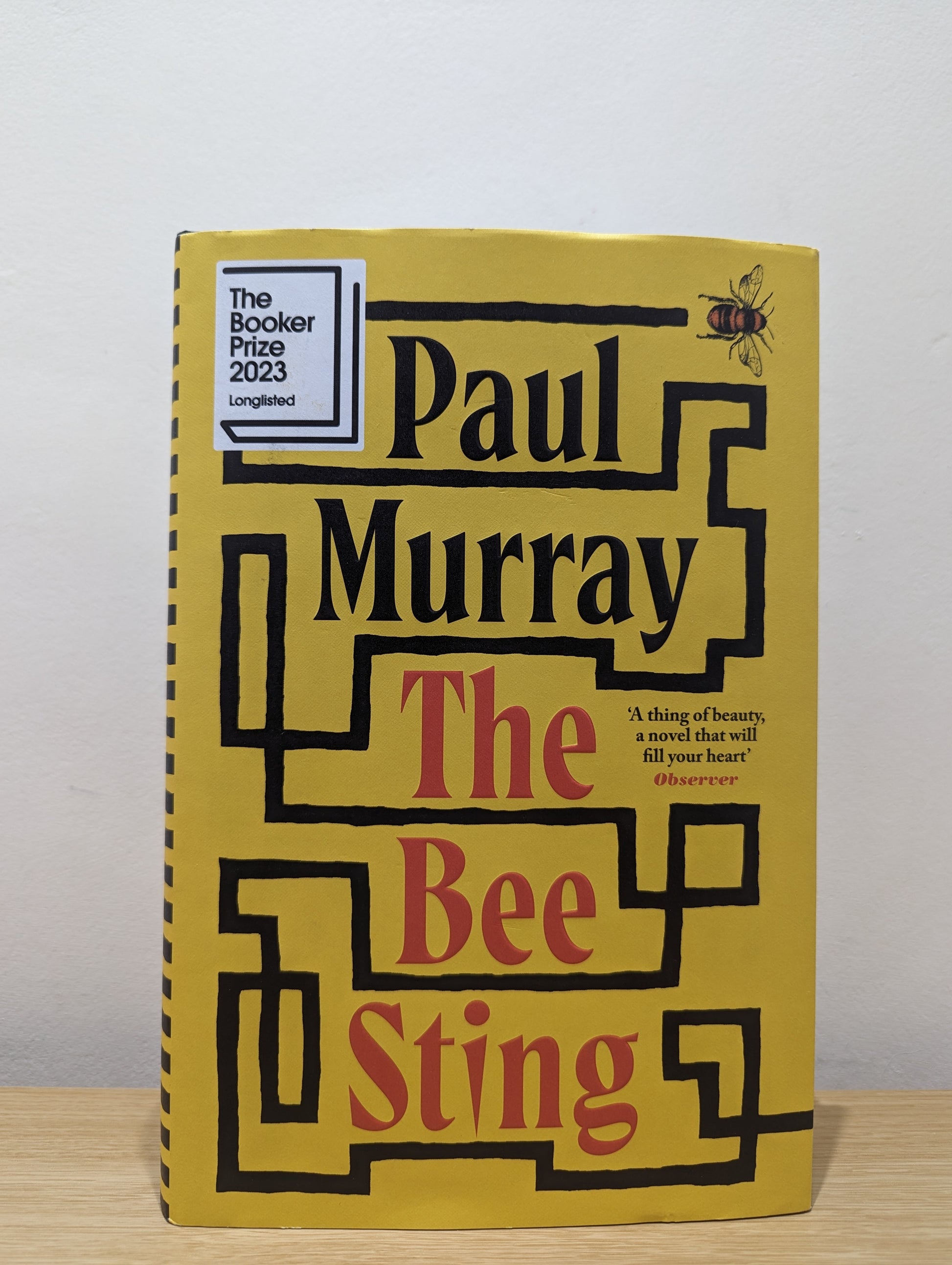 The Bee Sting (Signed by Author)