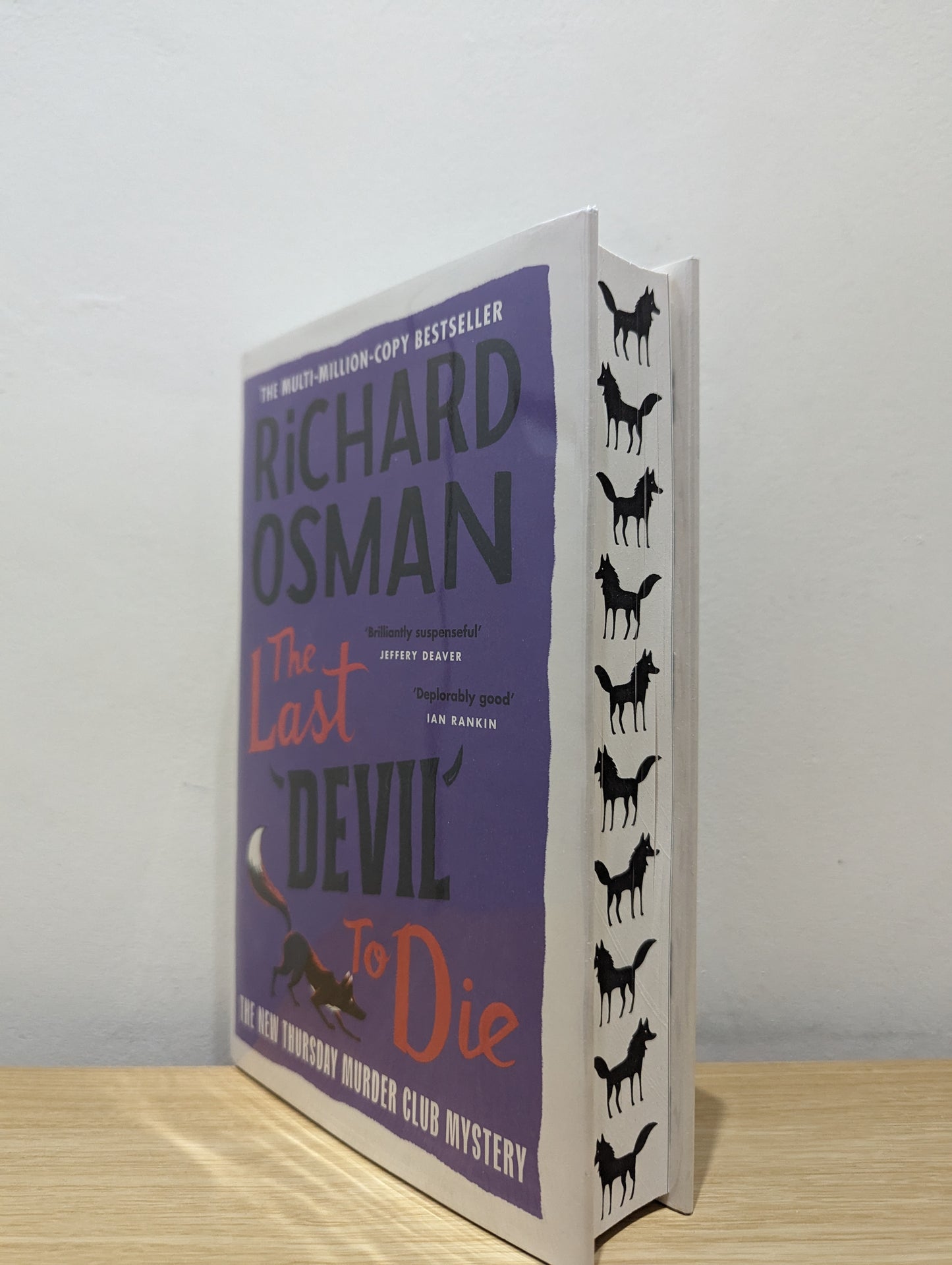 The Last Devil To Die (Signed Numbered First Edition with sprayed edges)