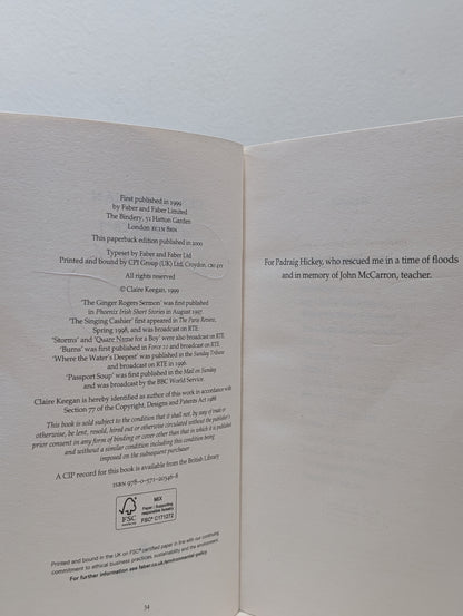 Antarctica by Claire Keegan (Signed)