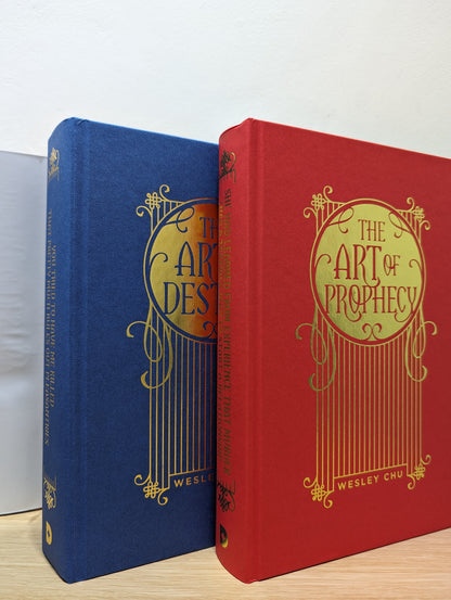 The Art of Prophecy; The Art of Destiny (The War Arts Saga 1-2) (Signed Numbered set with sprayed edges)