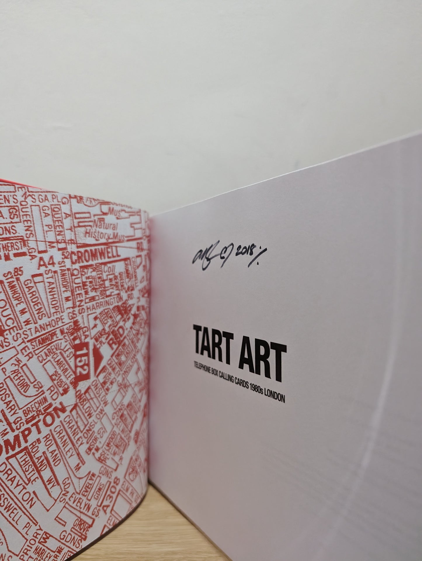 Tart Art: Telephone Box Calling Cards 1980s London (Signed First Edition)