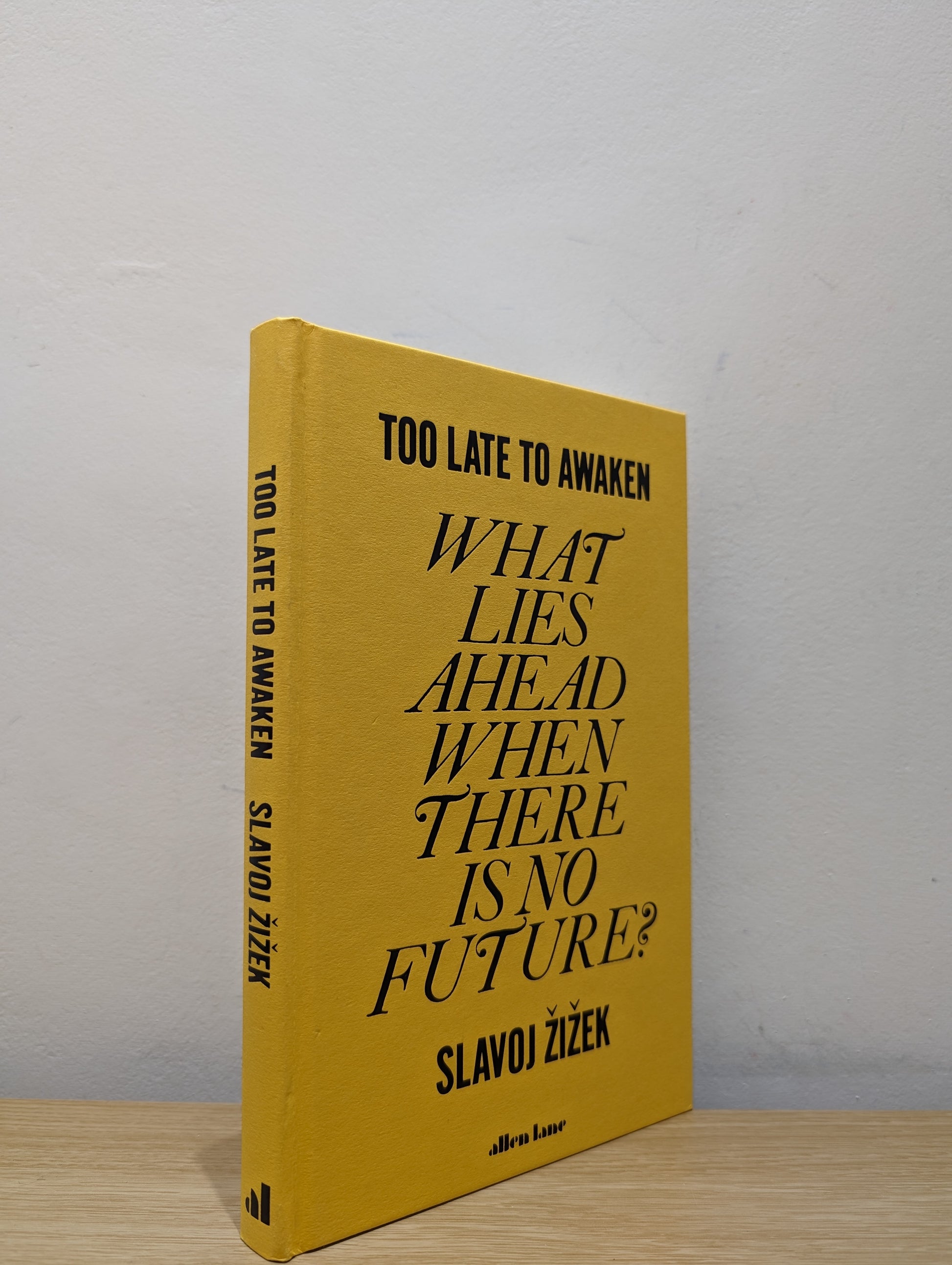 Too Late to Awaken: What Lies Ahead When There is no Future? (Signed First Edition)