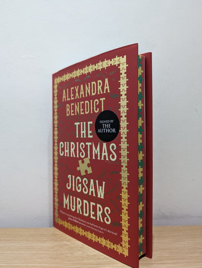 The Christmas Jigsaw Murders (Signed First Edition with sprayed edges)