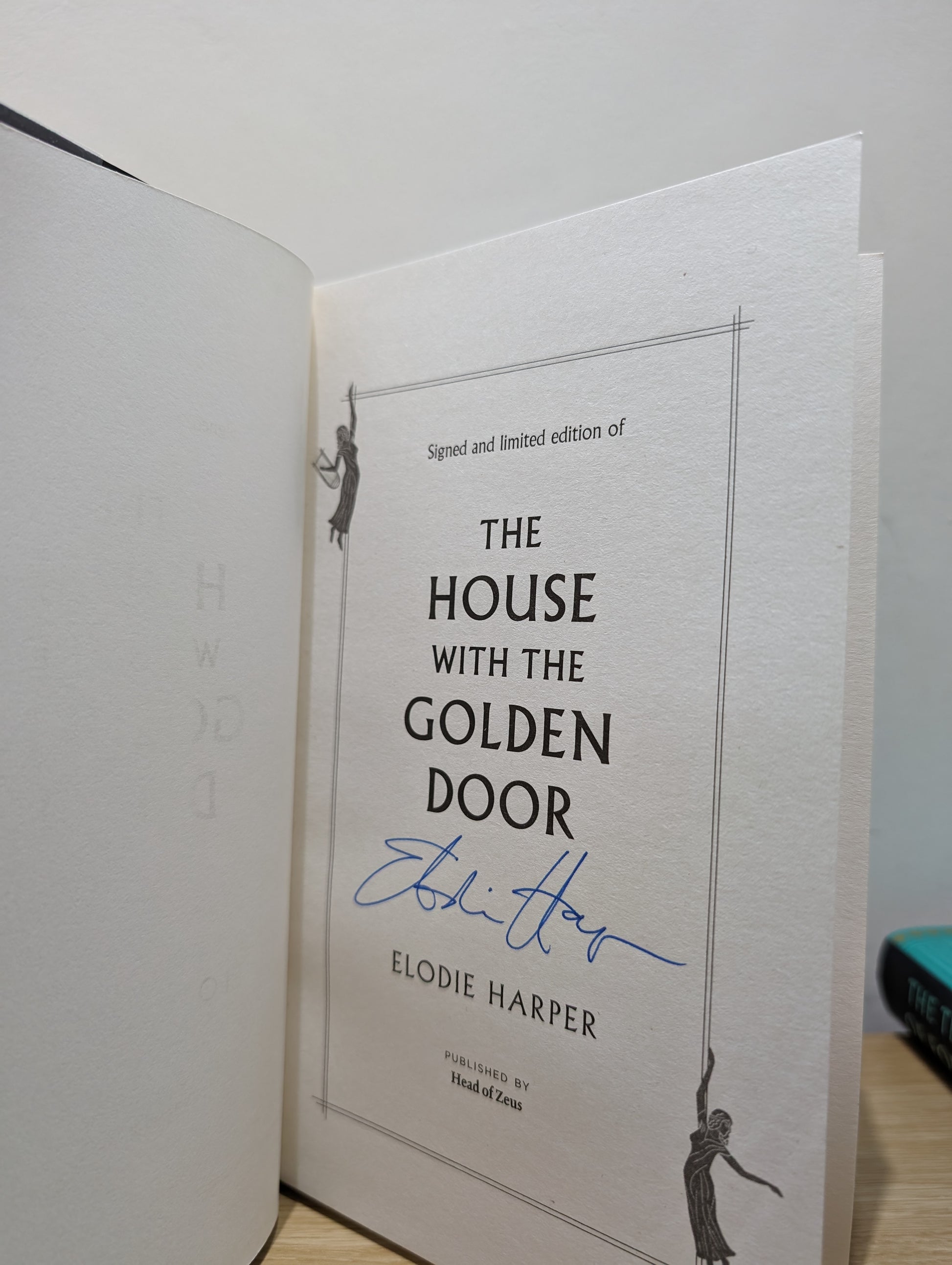 Wolf Den Trilogy: The Wolf Den; The House with the Golden Door; The Temple of Fortuna (Signed First Edition Set)