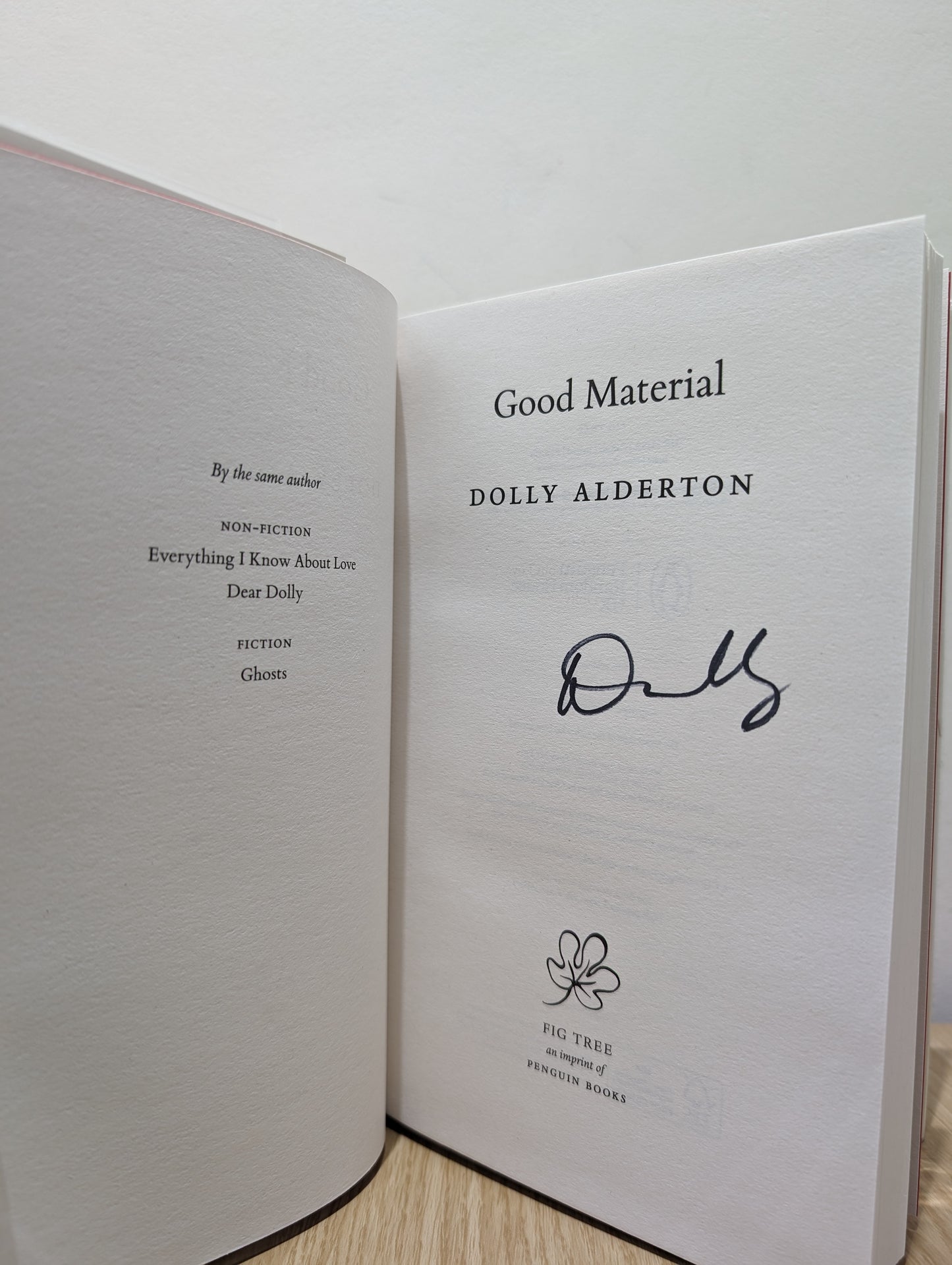 Good Material (Signed First Edition)