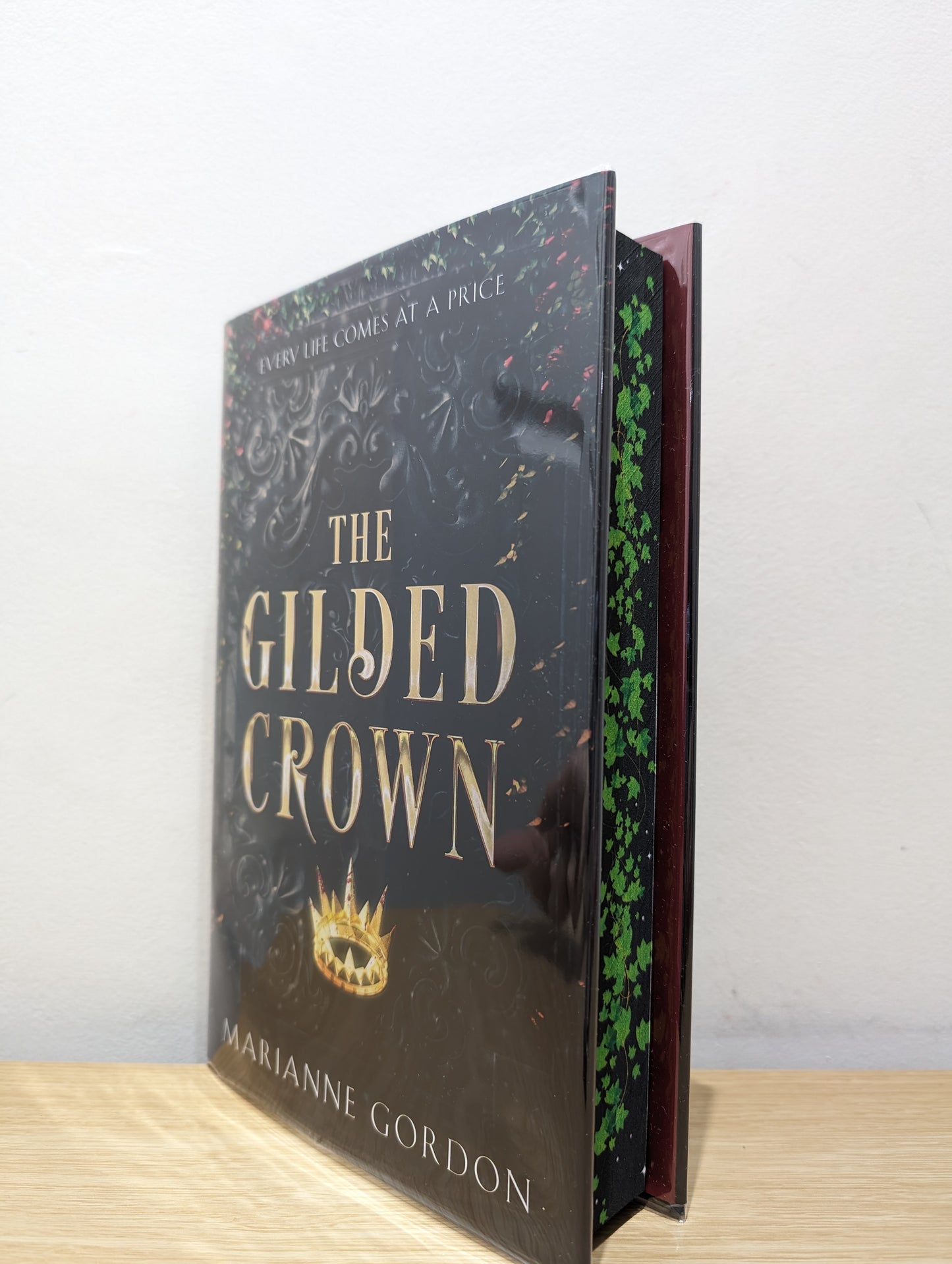 The Gilded Crown (Signed First Edition with sprayed edges)