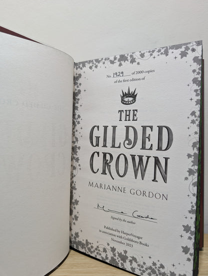 The Gilded Crown (Signed First Edition with sprayed edges)