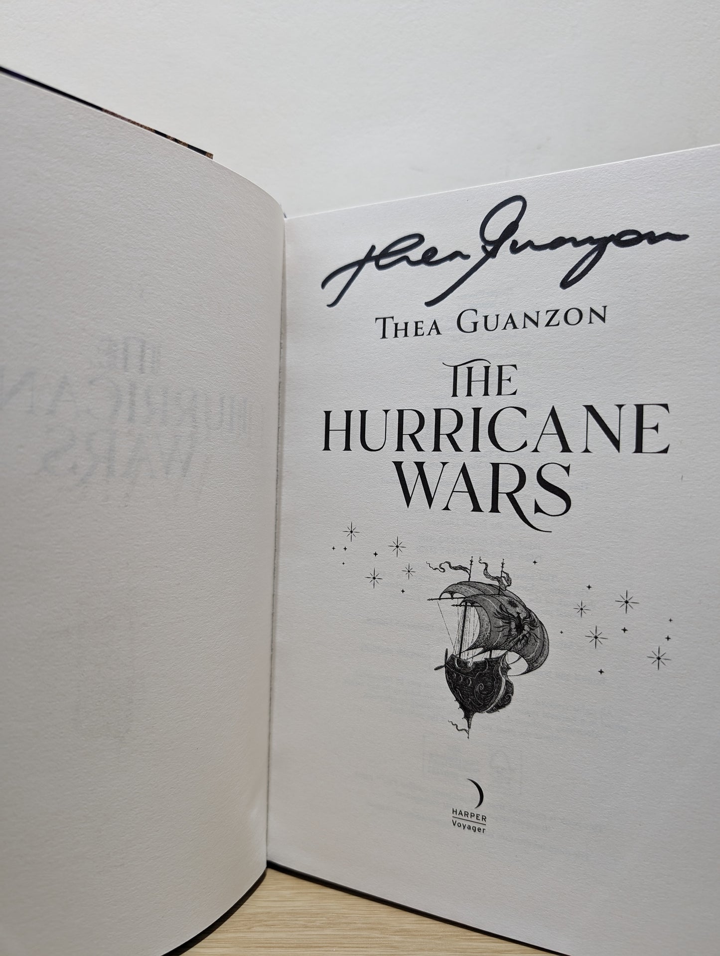 The Hurricane Wars: Book 1 (Signed to Title Page)