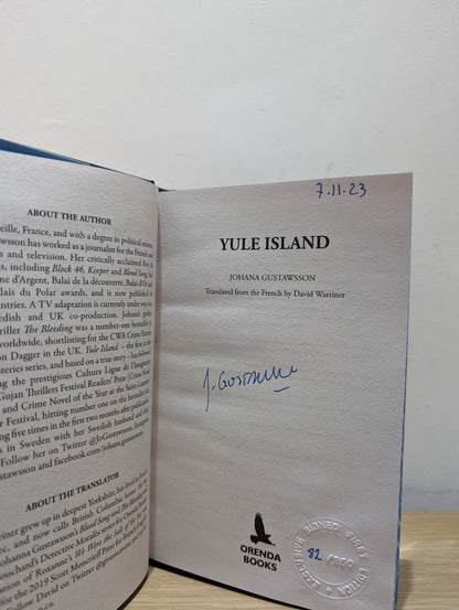 Yule Island (Signed Dated First Edition with sprayed edges)