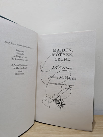 Maiden, Mother, Crone: Collecting the critically acclaimed novellas A Pocketful of Crows, The Blue Salt Road & Orfeia (Signed First Edition)