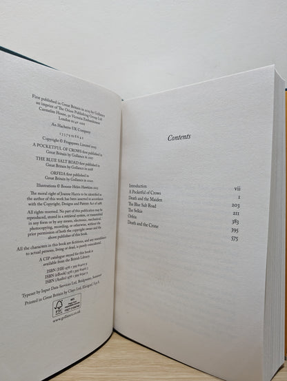 Maiden, Mother, Crone: Collecting the critically acclaimed novellas A Pocketful of Crows, The Blue Salt Road & Orfeia (Signed First Edition)