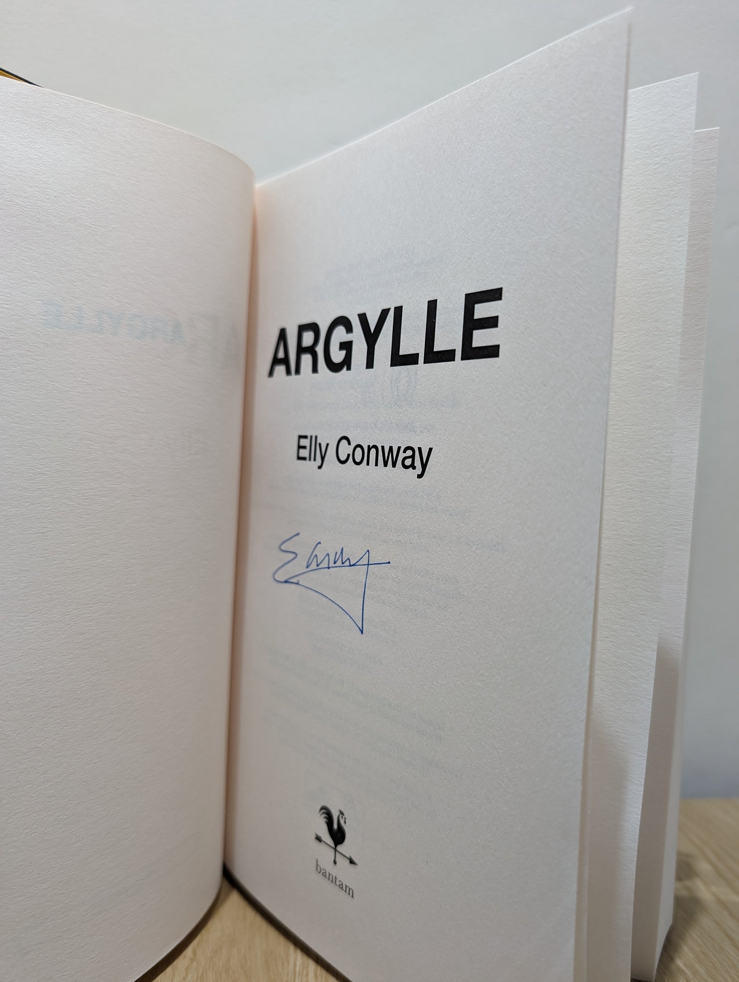 Argylle (Signed First Edition)