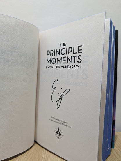 The Principle of Moments (Signed First Edition with sprayed edges)