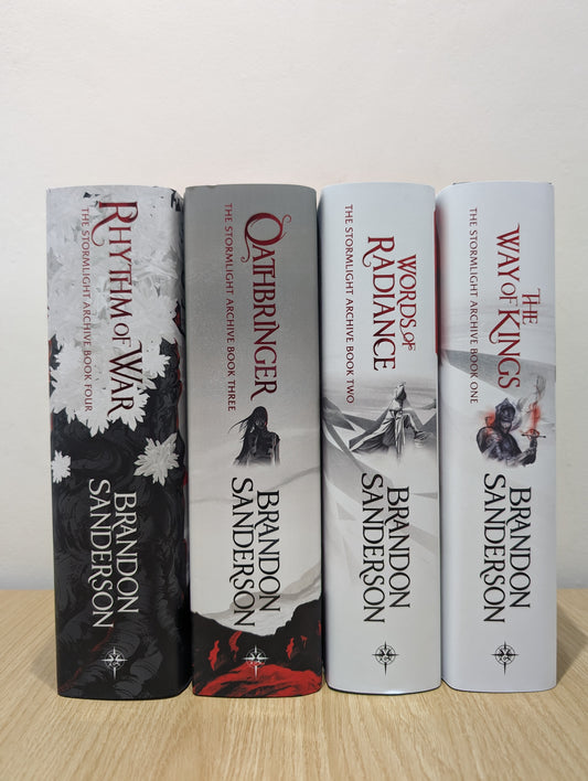 The Stormlight Archive: The Way of Kings, Words of Radiance, Oathbringer and Rhythm of War (Deluxe Hardback Set)