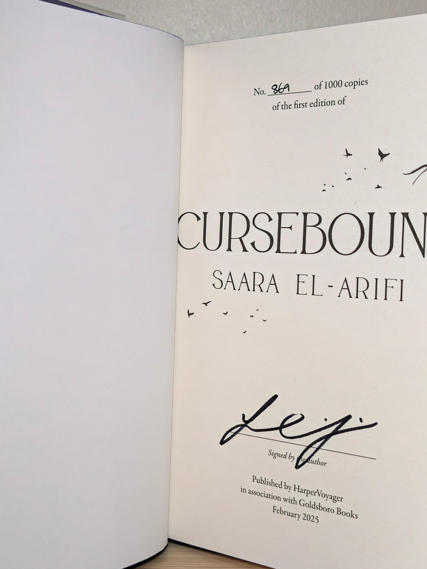 Faebound; Cursebound; Earthbound (Signed Numbered Set with sprayed edges)