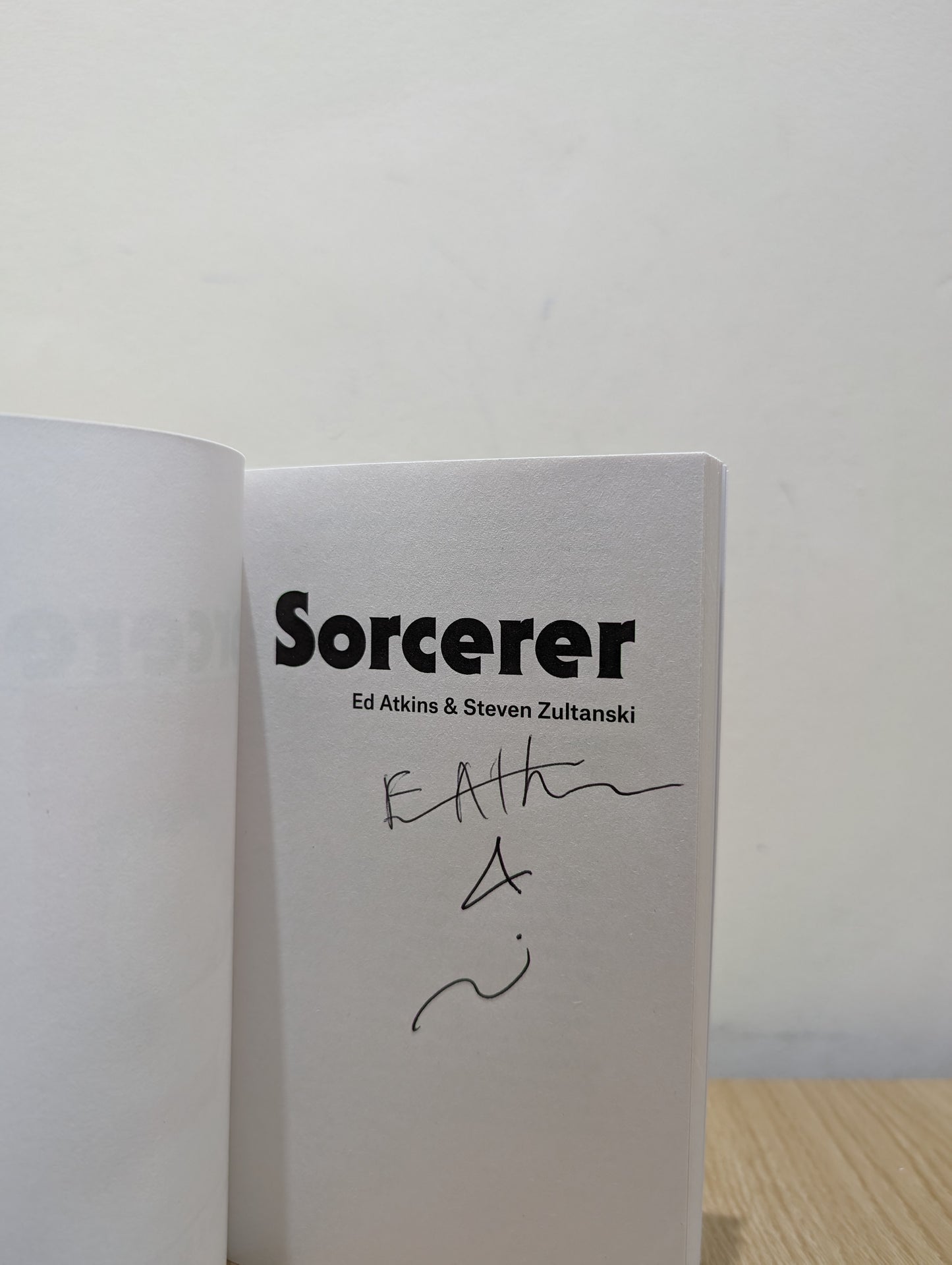 Sorcerer (Signed First Edition)