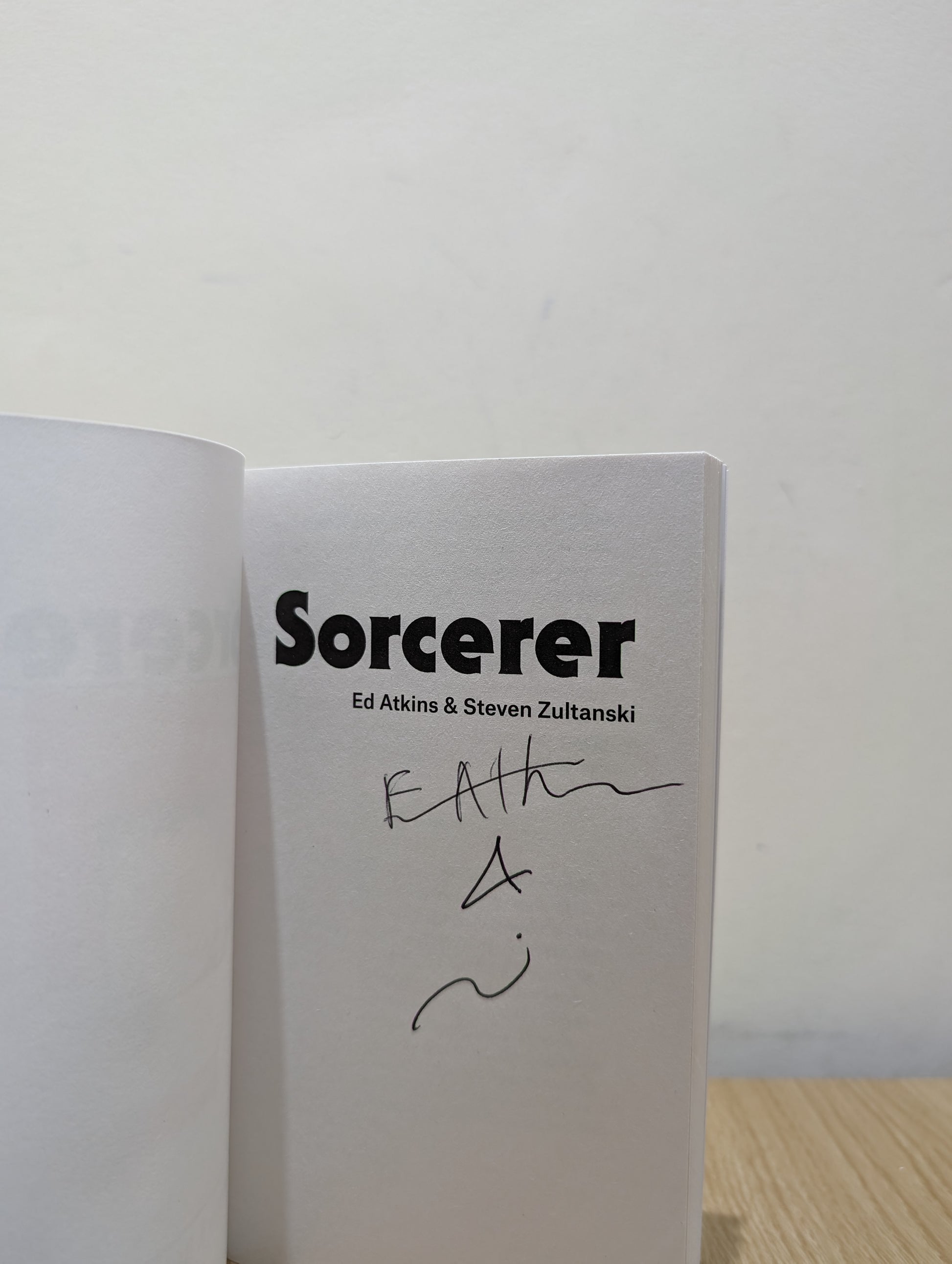 Sorcerer (Signed First Edition)