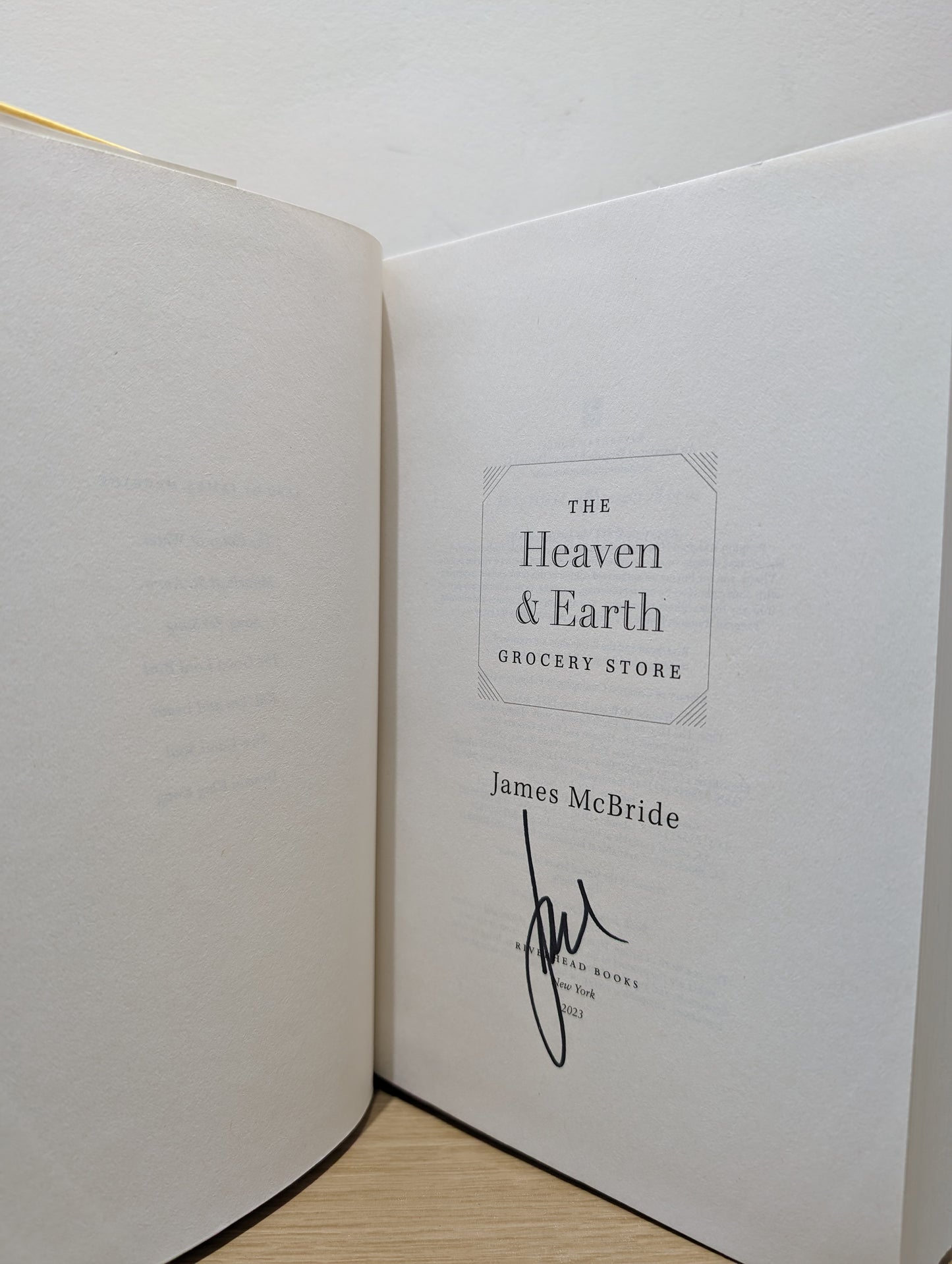 The Heaven & Earth Grocery Store: A Novel (Signed First Edition)