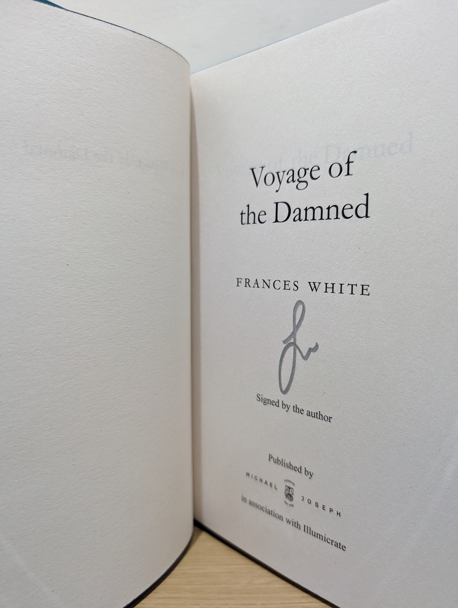 Voyage of the Damned (Signed Special Edition with sprayed edges)