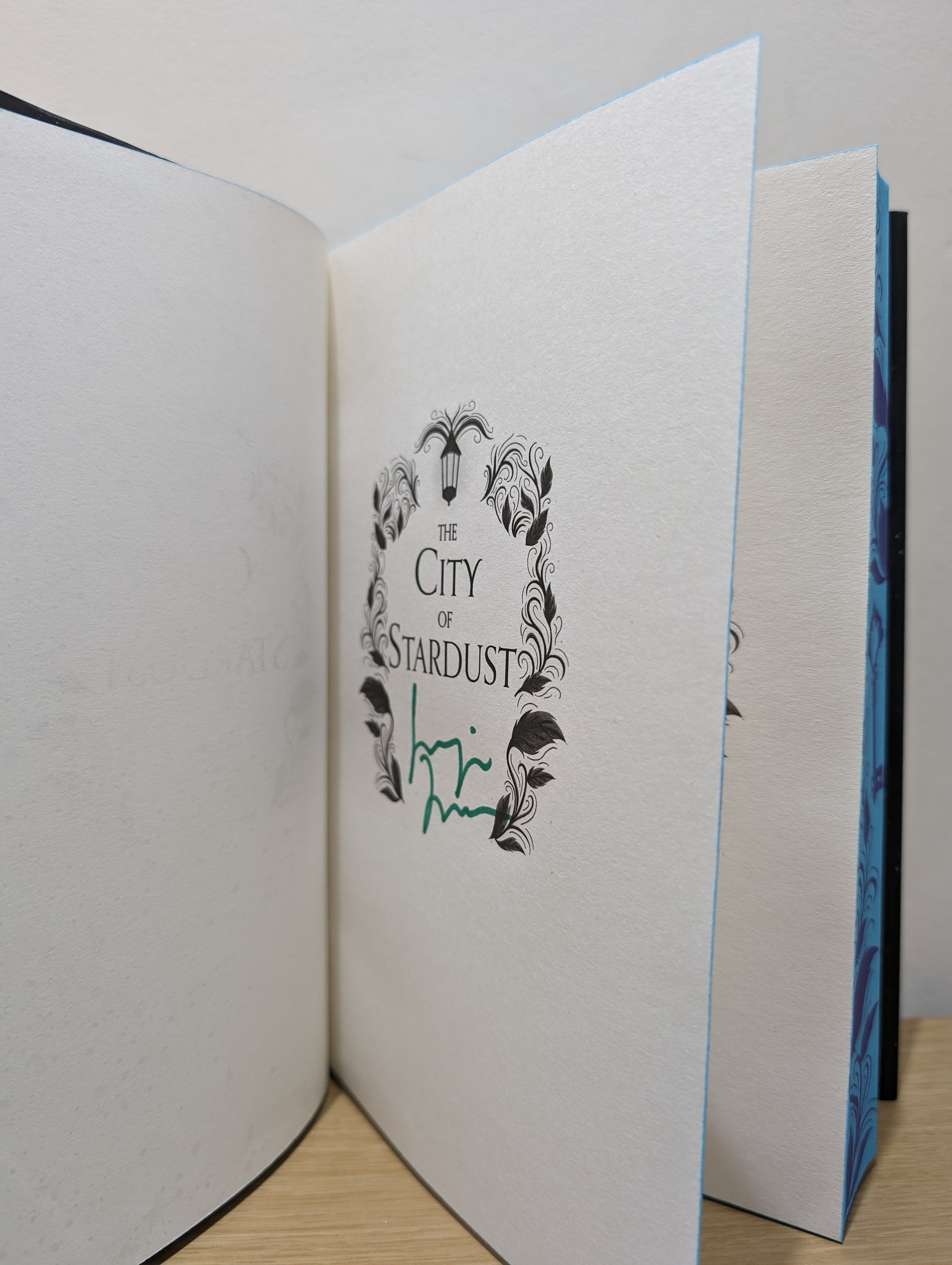 The City of Stardust: an enchanting, escapist and magical debut (Signed First Edition with sprayed edges)