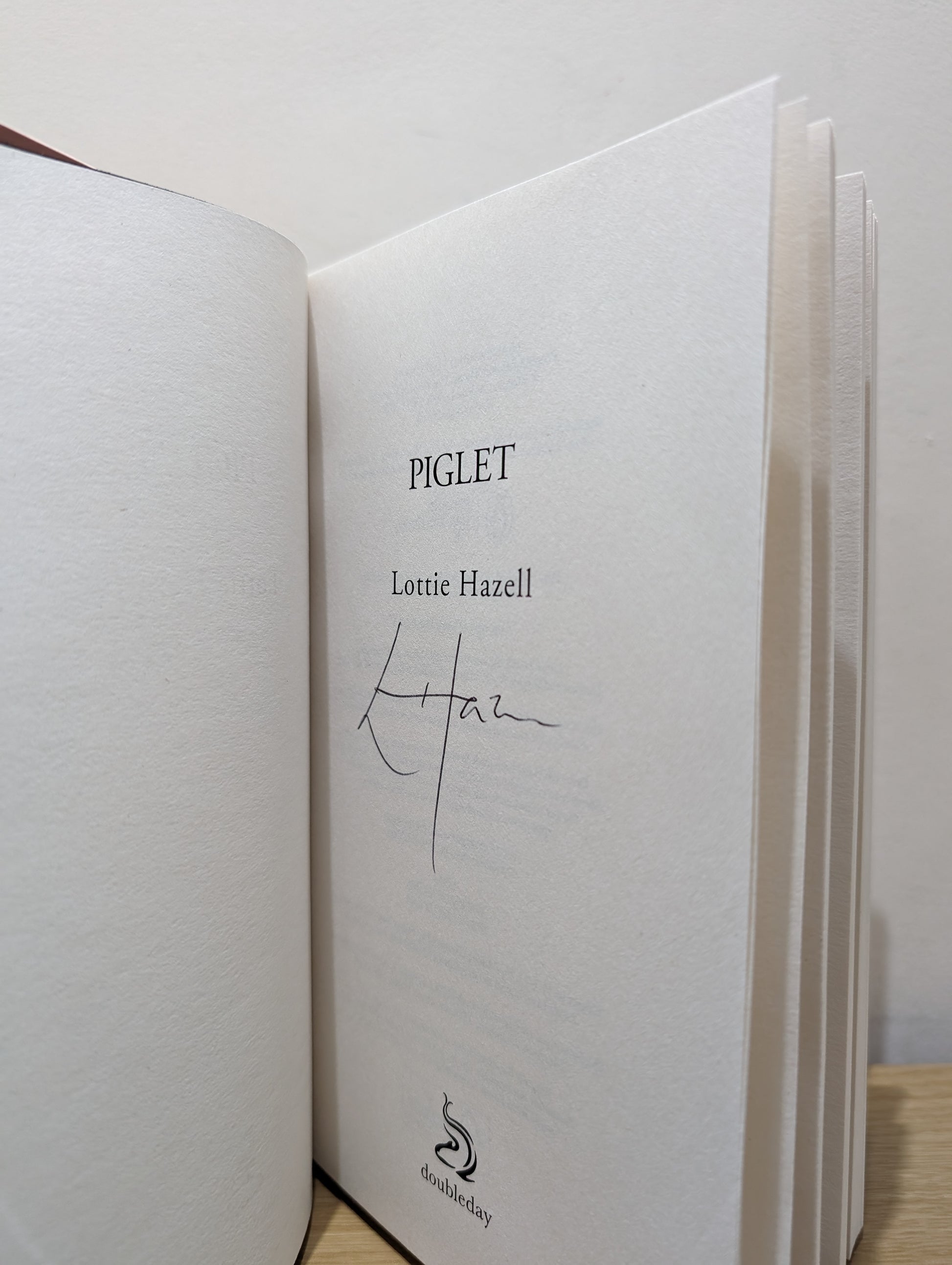 Piglet: The must-read literary fiction book of 2024 to discuss at your book club (Signed First Edition)