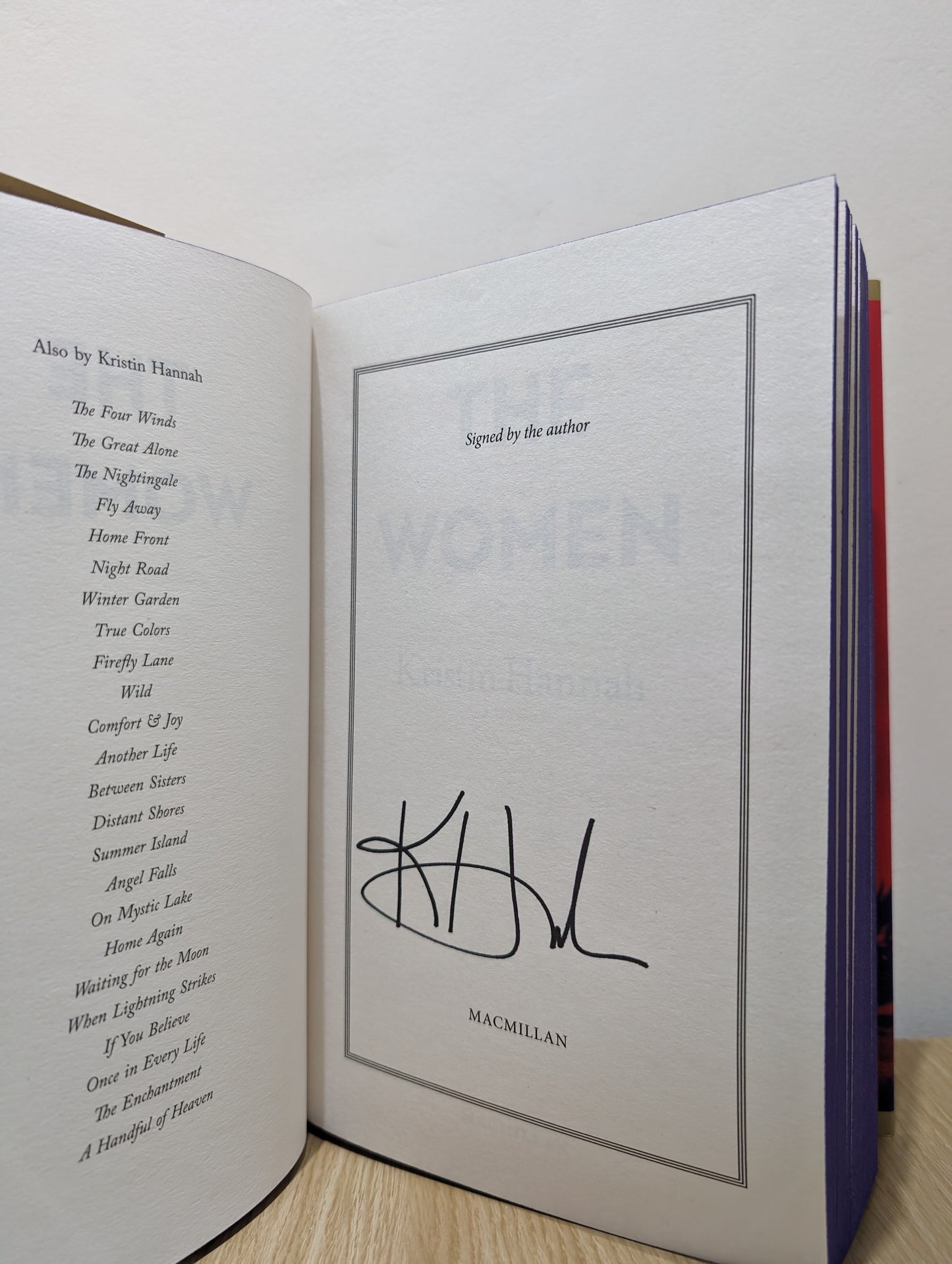 The Women: A Novel (Signed First Edition with sprayed edges)