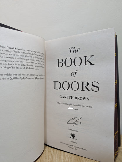 The Book of Doors (Signed Numbered First Edition with sprayed edges)