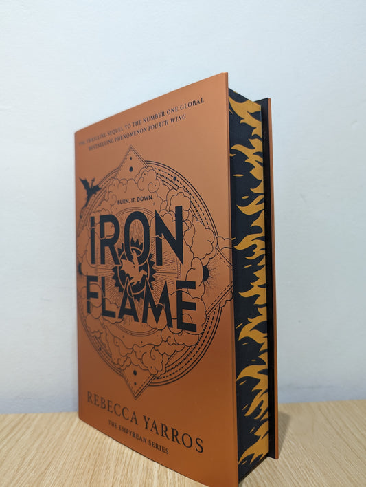 Iron Flame (First Edition with sprayed flame edges)