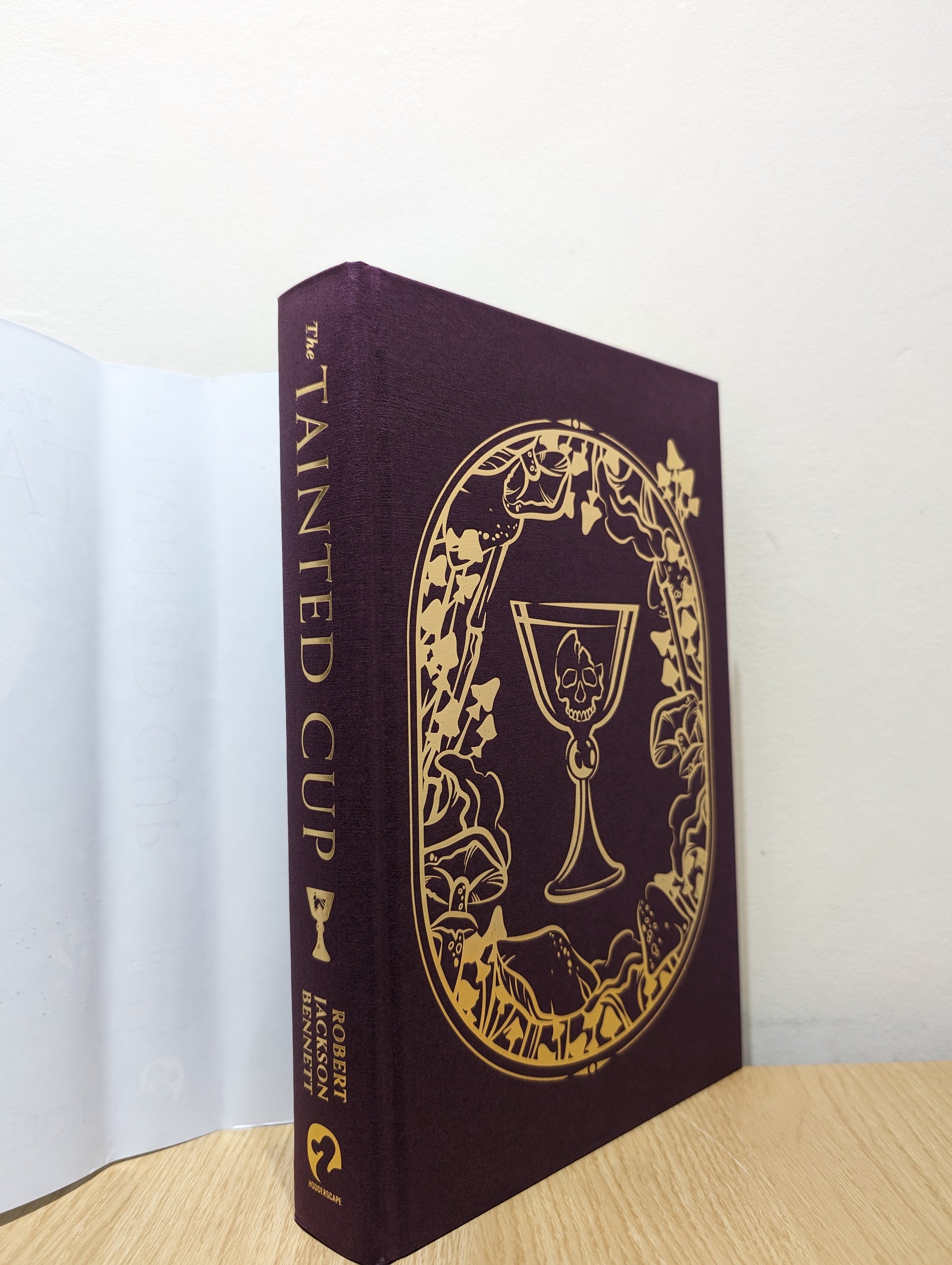 The Tainted Cup (Signed Numbered First Edition with sprayed edges)