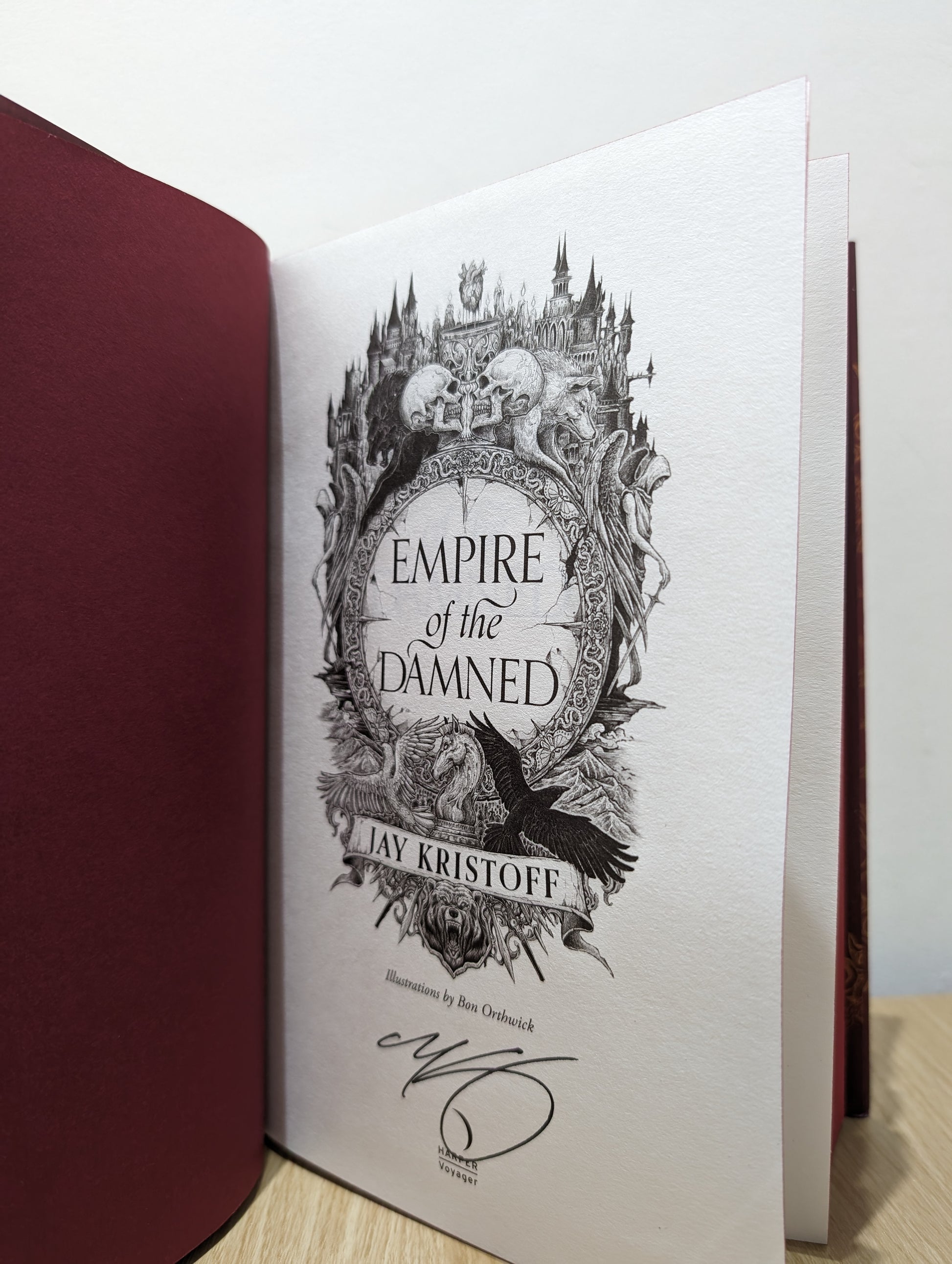 Empire of the Damned (Empire of the Vampire Book 2) (Signed First Edition with sprayed edges)